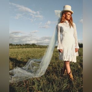 Shani Double Ruffle Lace Dress